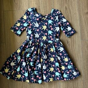 EUC Dot Dot Smile Ballerina-Style Dress (Sz 3-4)